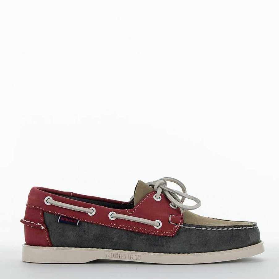 Sebago Bootschoen, Grijs