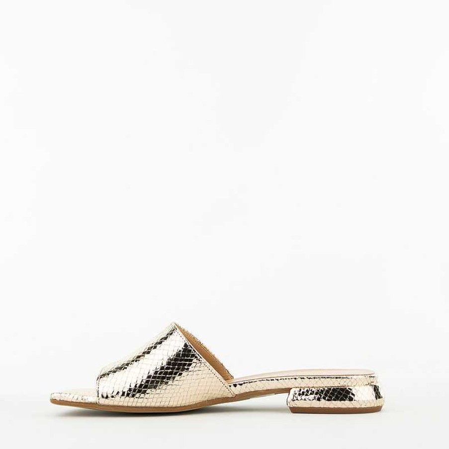 Buffalini Slipper, Goud