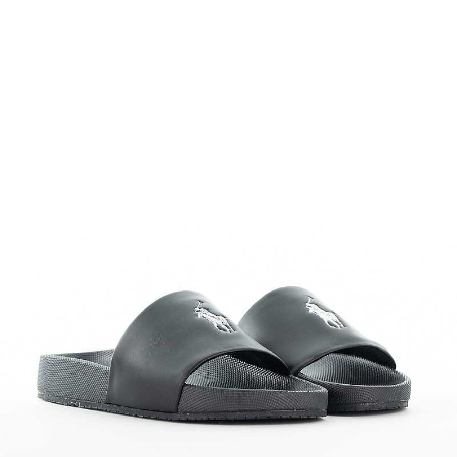 Ralph Lauren Slipper, Zwart