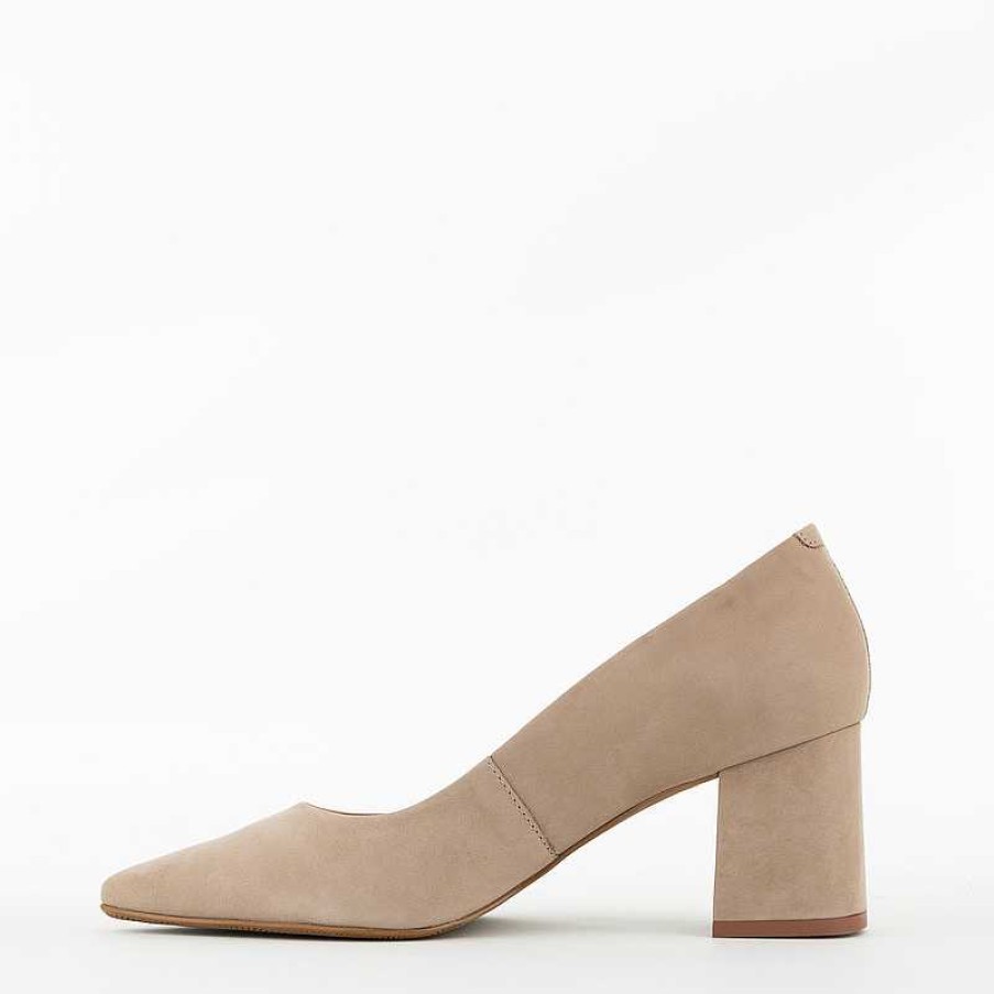 Tango Pump, Beige