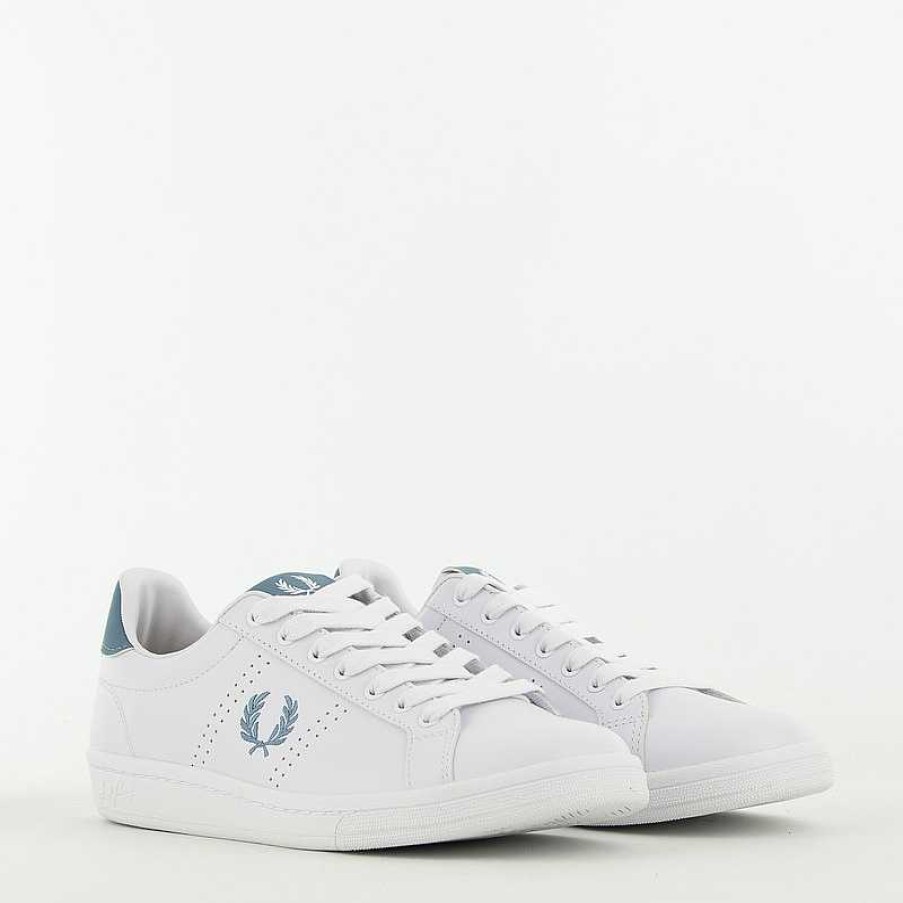 Fred Perry Sneaker, Wit