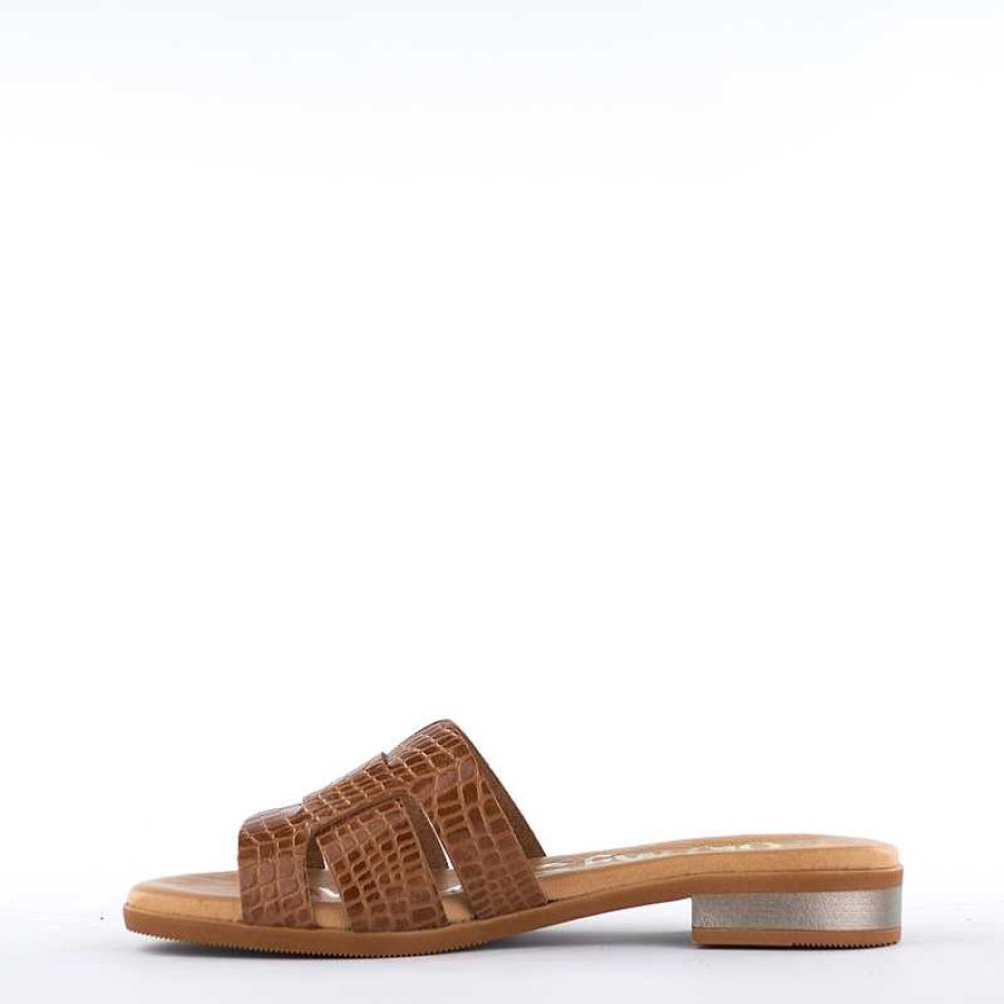 Oh My Sandals Slipper, Cognac