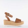 Oh My Sandals Sandaal, Cognac