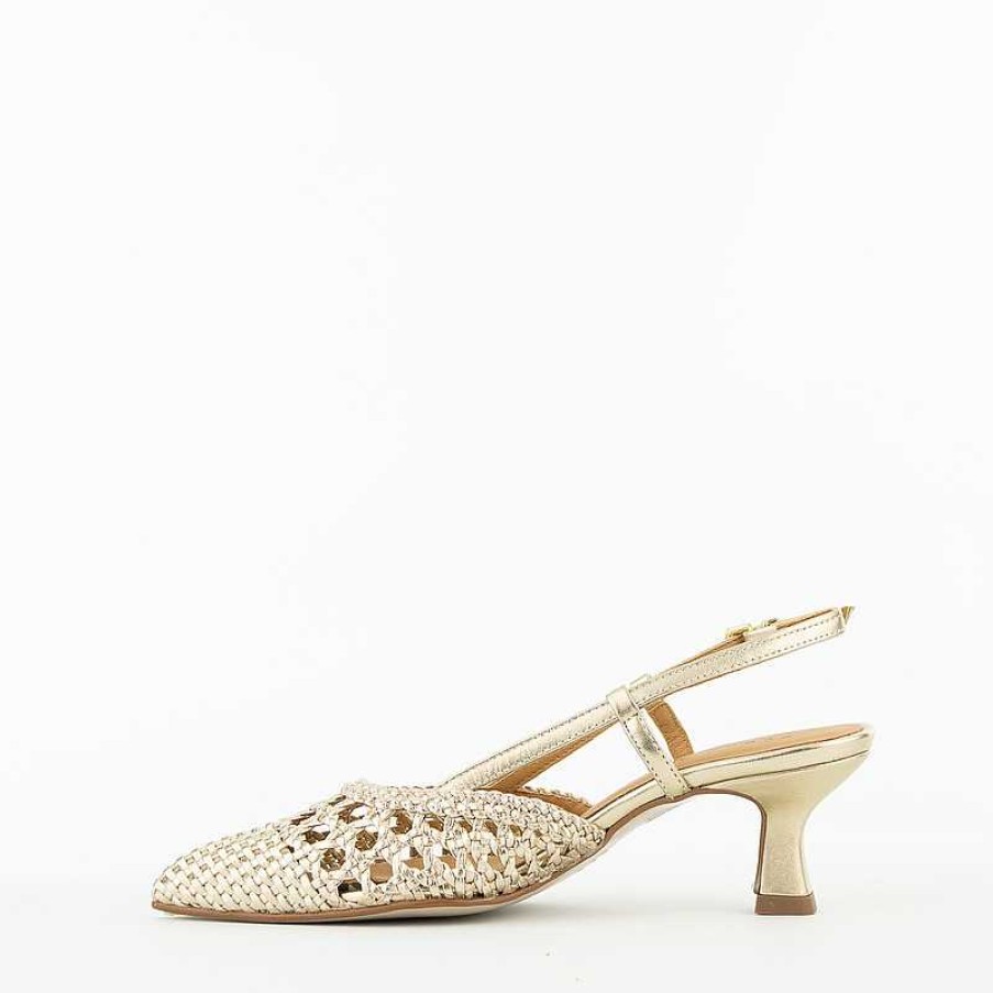 Pedro Miralles Pump, Goud