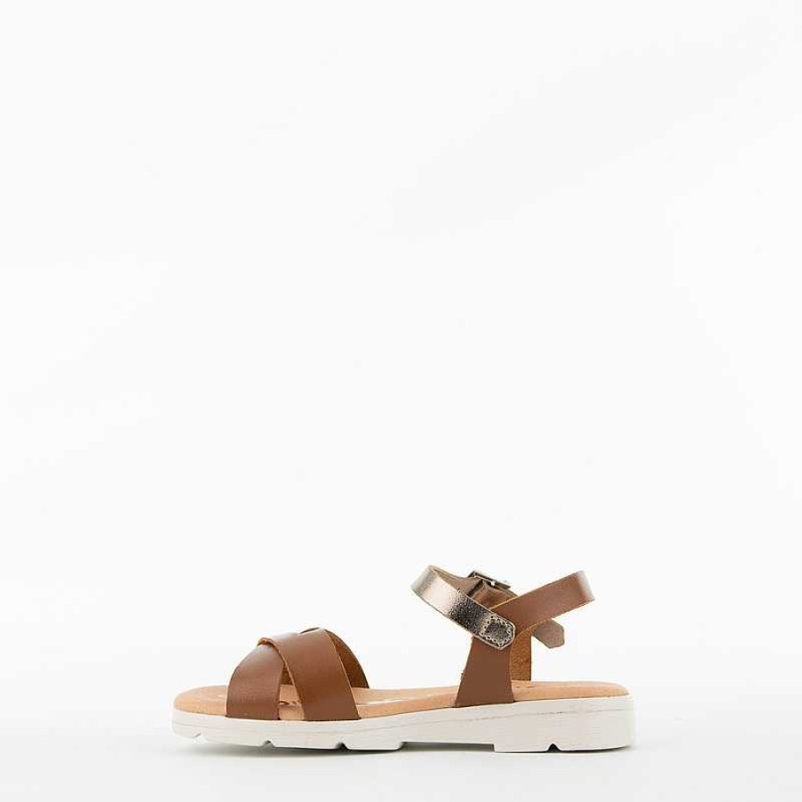 Oh My Sandals Sandaal, Cognac