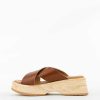 Oh My Sandals Slipper, Cognac