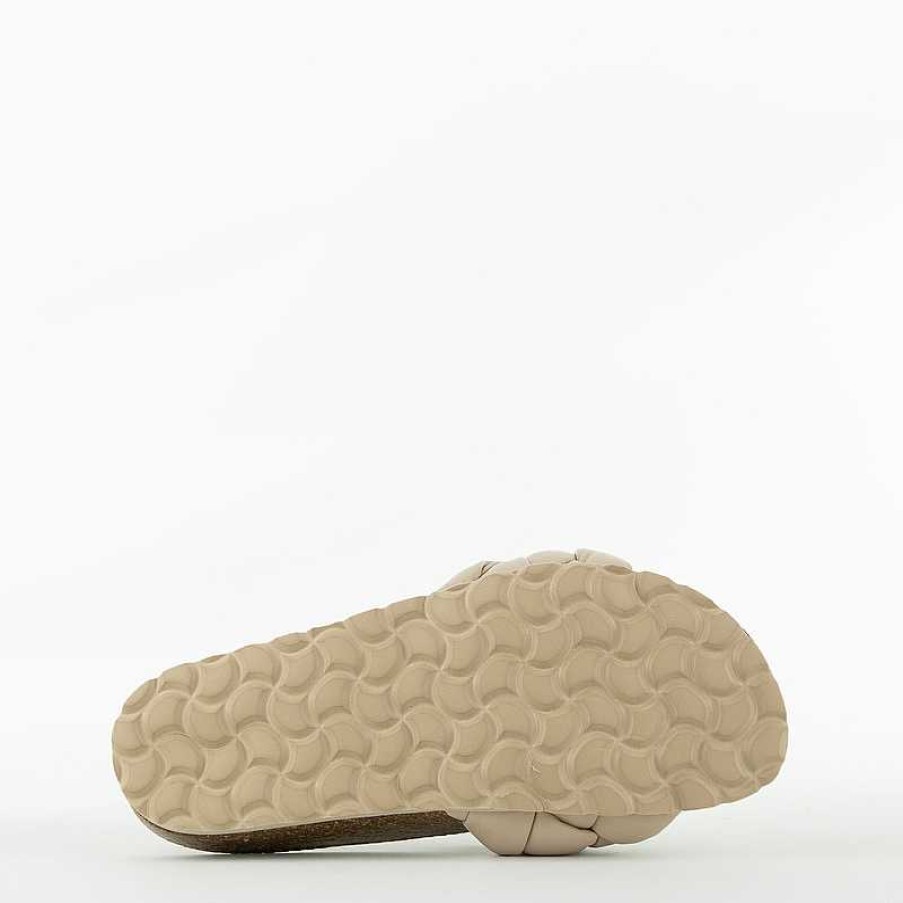 Verbenas Slipper, Beige