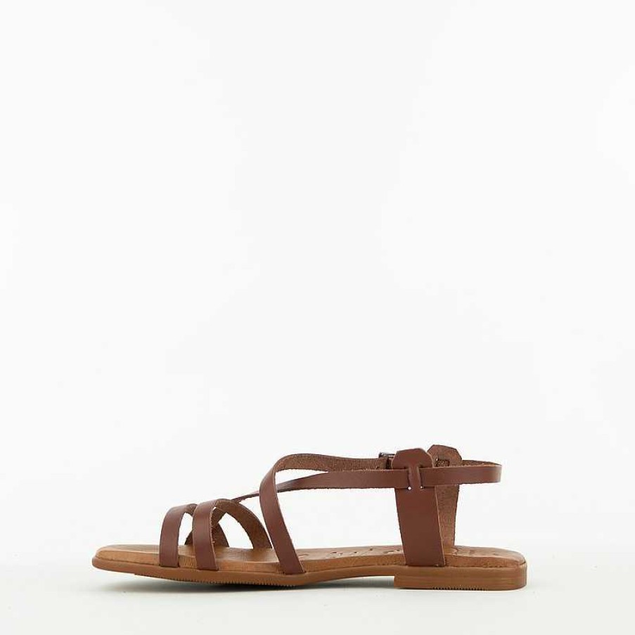 Oh My Sandals Sandaal, Cognac