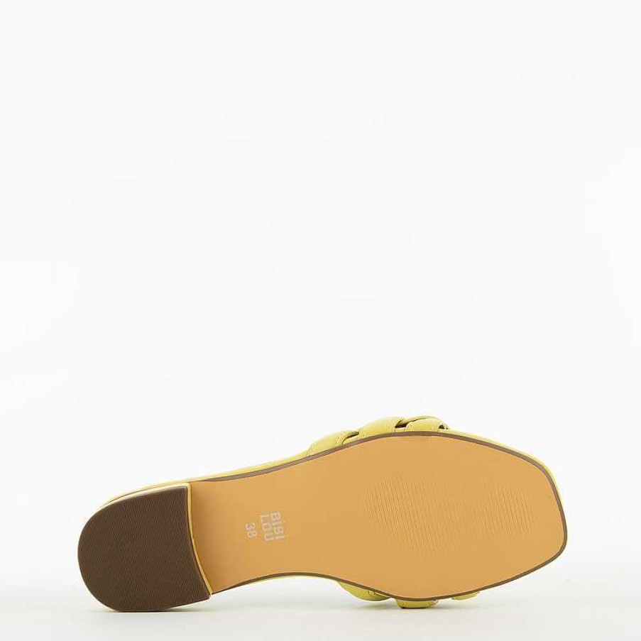 Bibilou Slipper, Geel