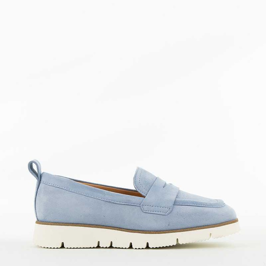 Buffalini Moccasin, Blauw