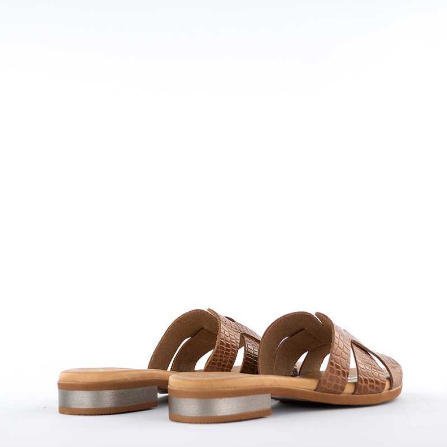 Oh My Sandals Slipper, Cognac