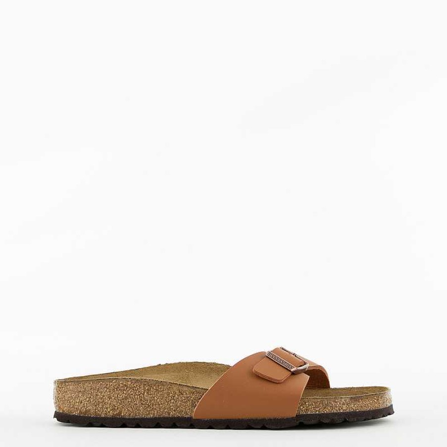 Birkenstock Slipper, Cognac