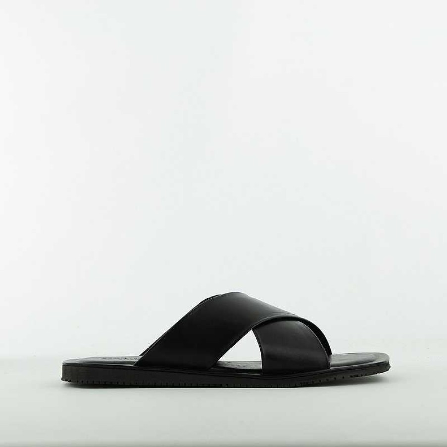 Buffalini Slipper, Zwart