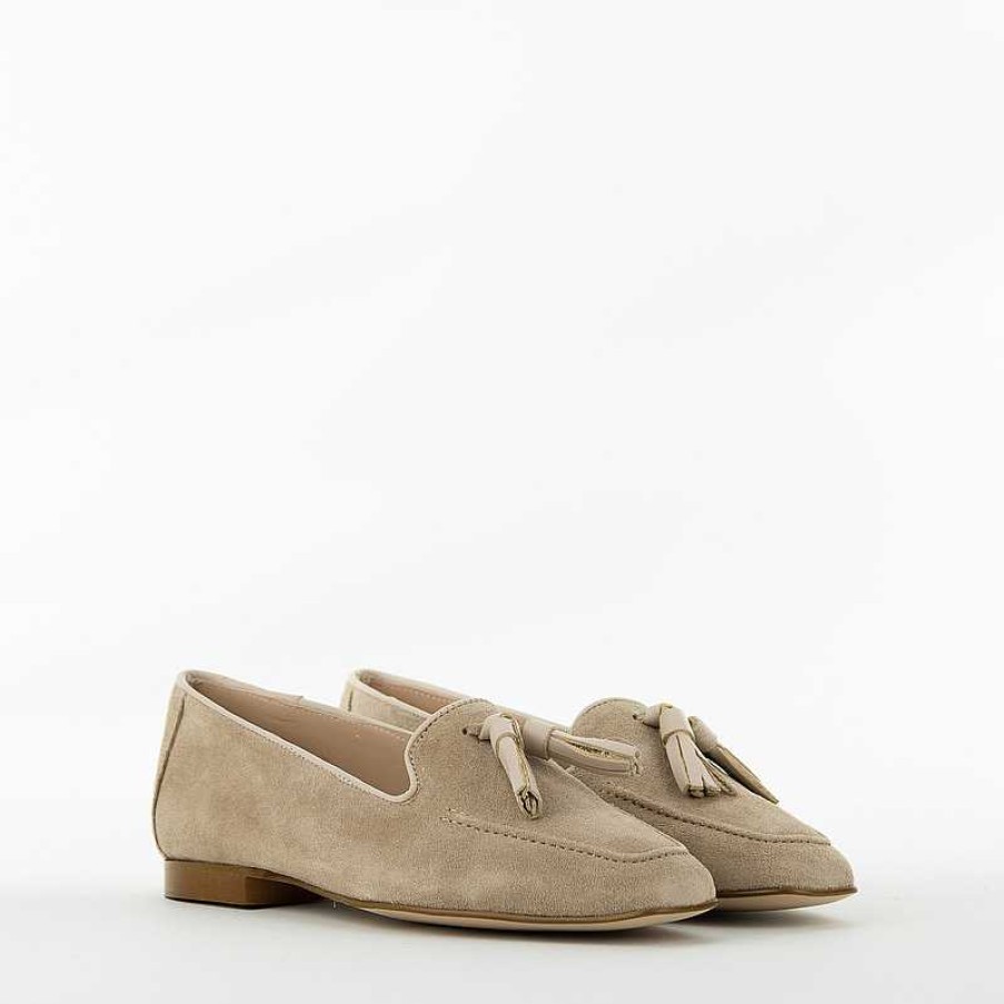 Buffalini Moccasin, Beige