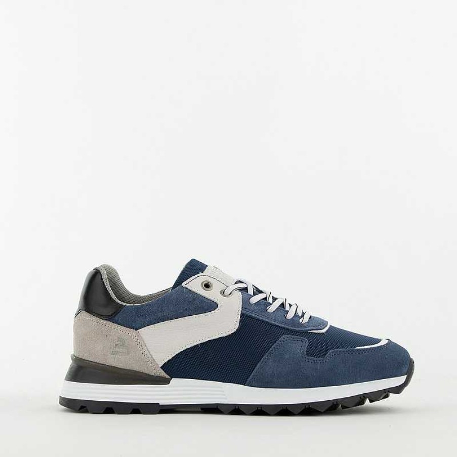 Bullboxer Trend Design Sneaker, Blauw