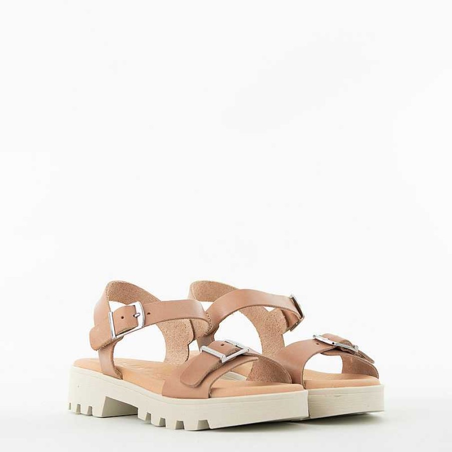 Oh My Sandals Sandaal, Cognac