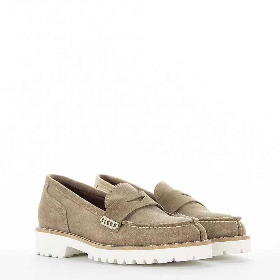 Buffalini Moccasin, Beige