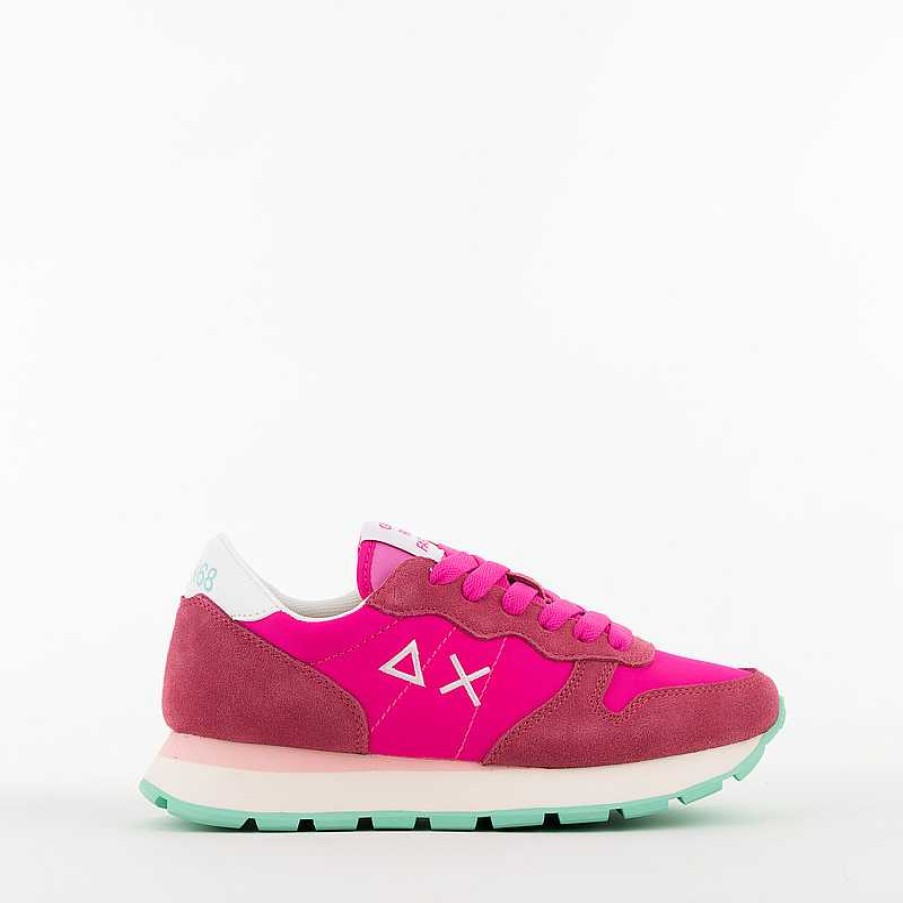 Sun68 Sneaker, Rood