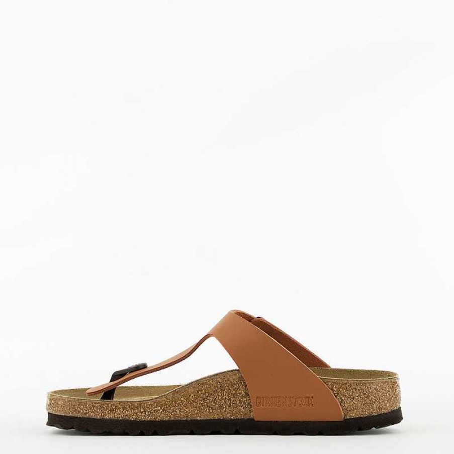 Birkenstock Slipper, Cognac