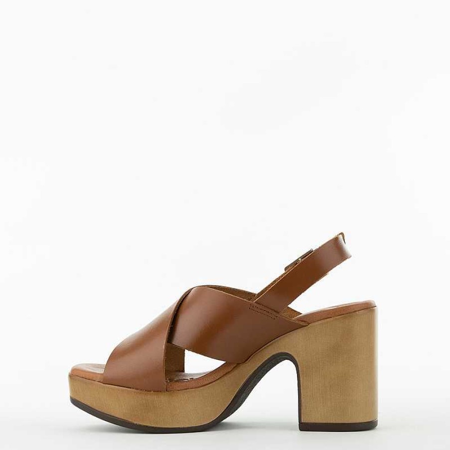 Oh My Sandals Sandaal, Cognac