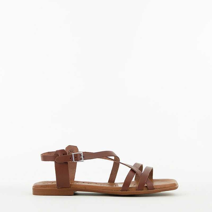 Oh My Sandals Sandaal, Cognac