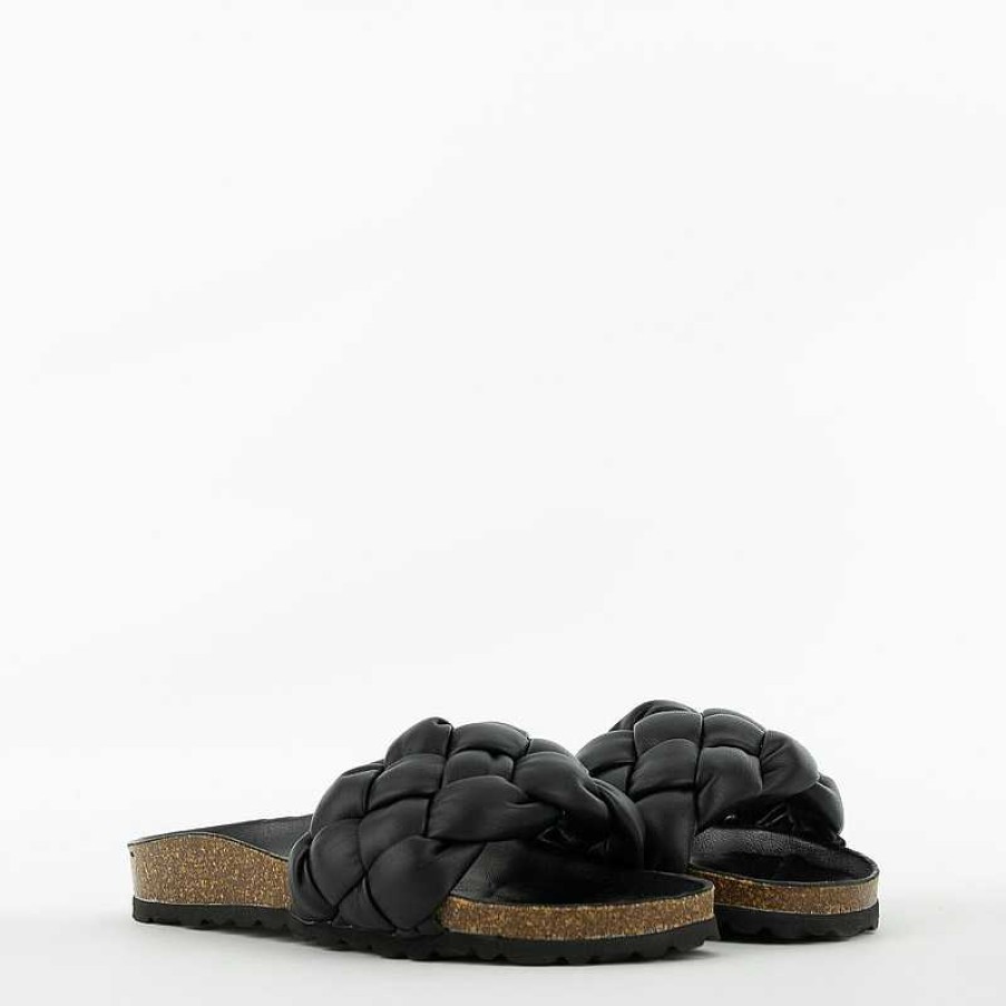 Verbenas Slipper, Zwart