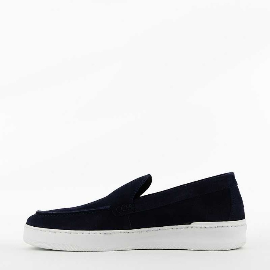 Bullboxer Trend Design Moccasin, Blauw