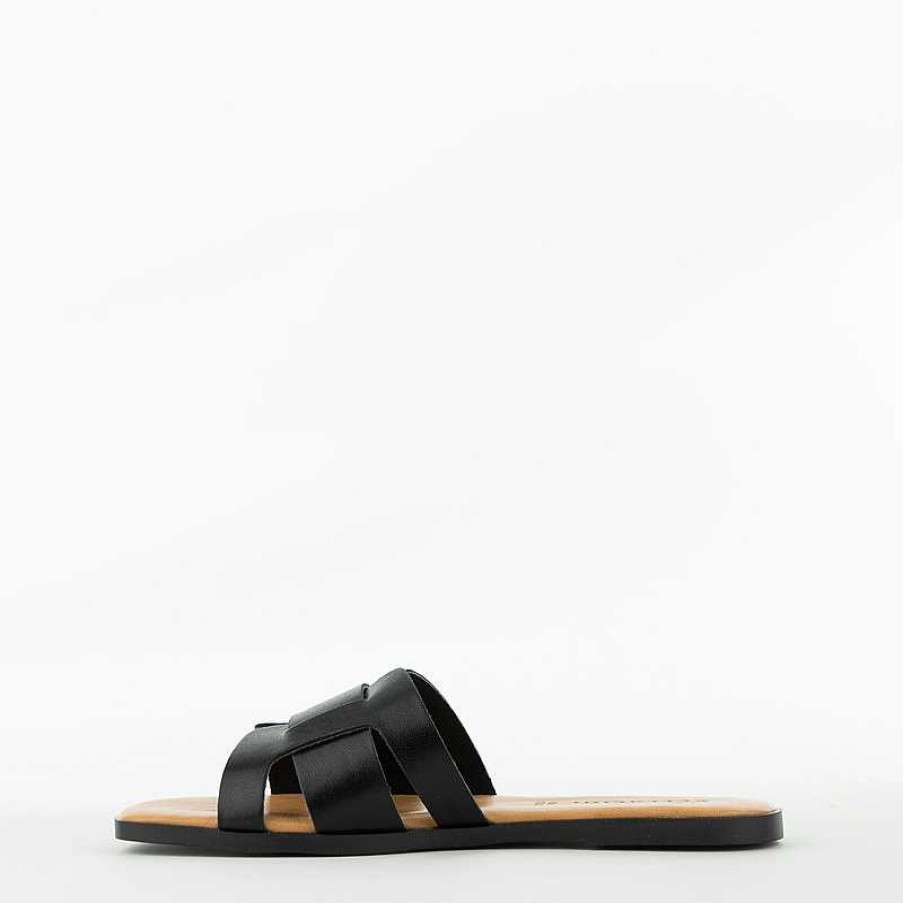 Buffalini Slipper, Zwart