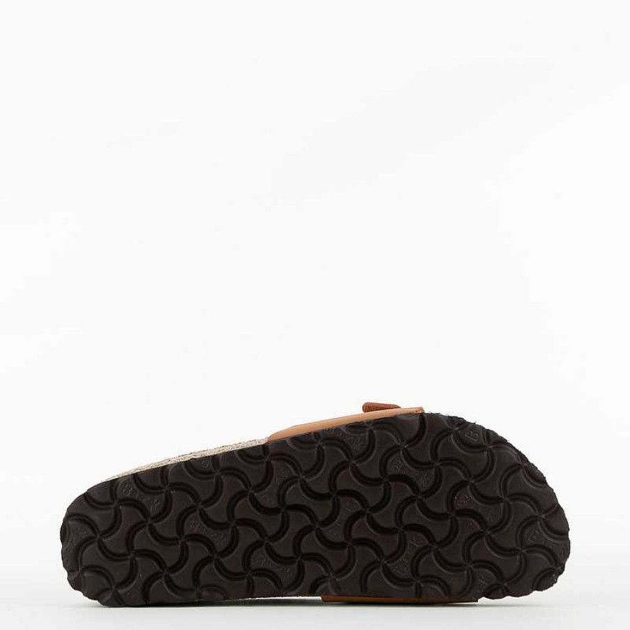 Birkenstock Slipper, Cognac