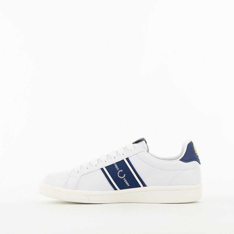 Fred Perry Sneaker, Wit