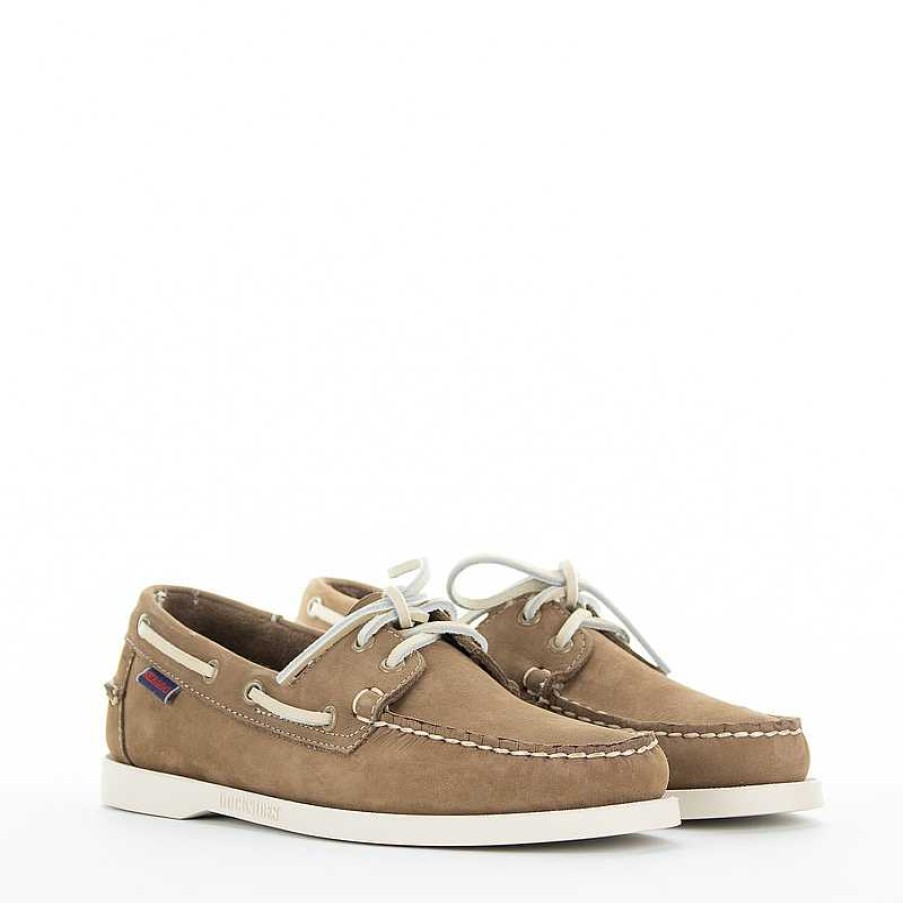 Sebago Bootschoen, Beige