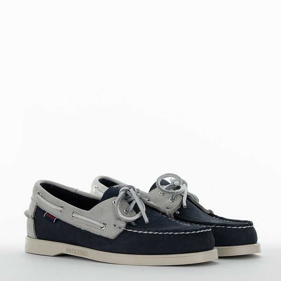 Sebago Bootschoen, Blauw