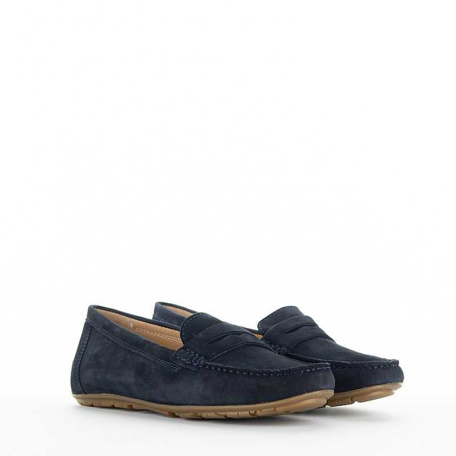 Buffalini Moccasin, Blauw