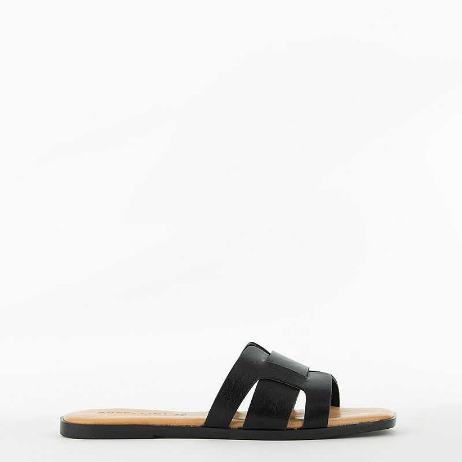 Buffalini Slipper, Zwart