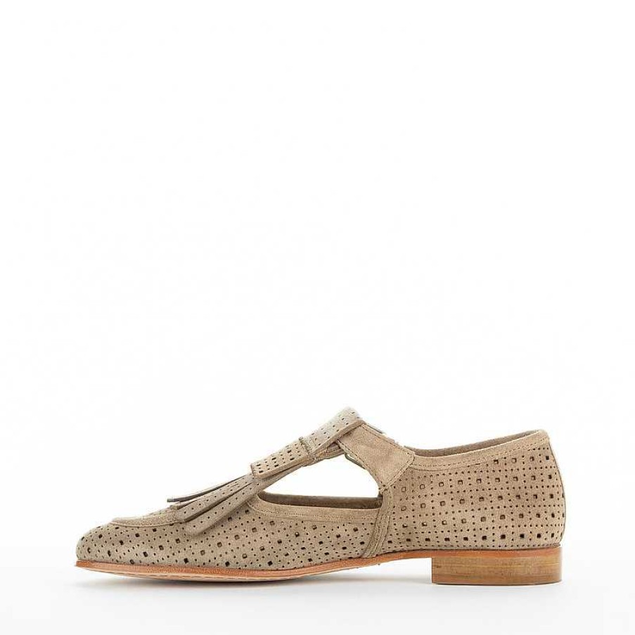 Calce Moccasin, Beige