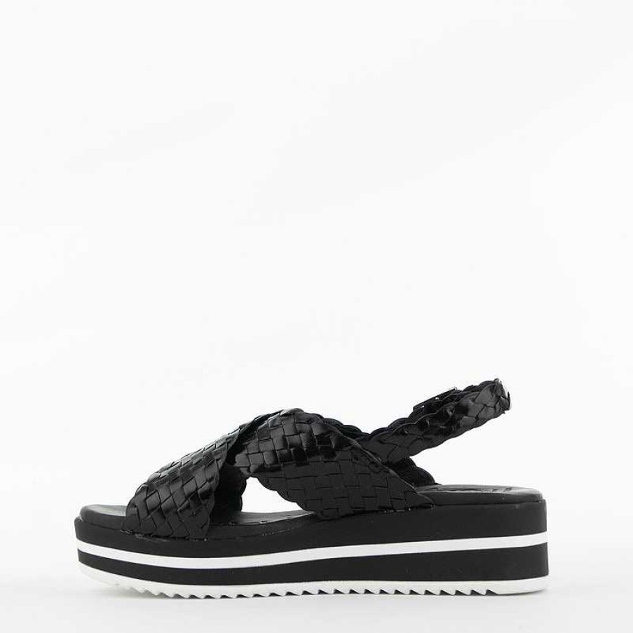 Oh My Sandals Sandaal, Zwart