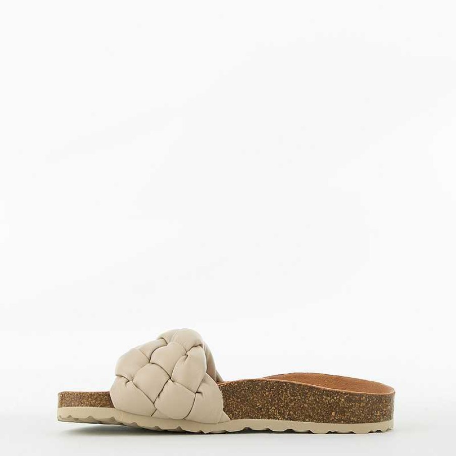 Verbenas Slipper, Beige