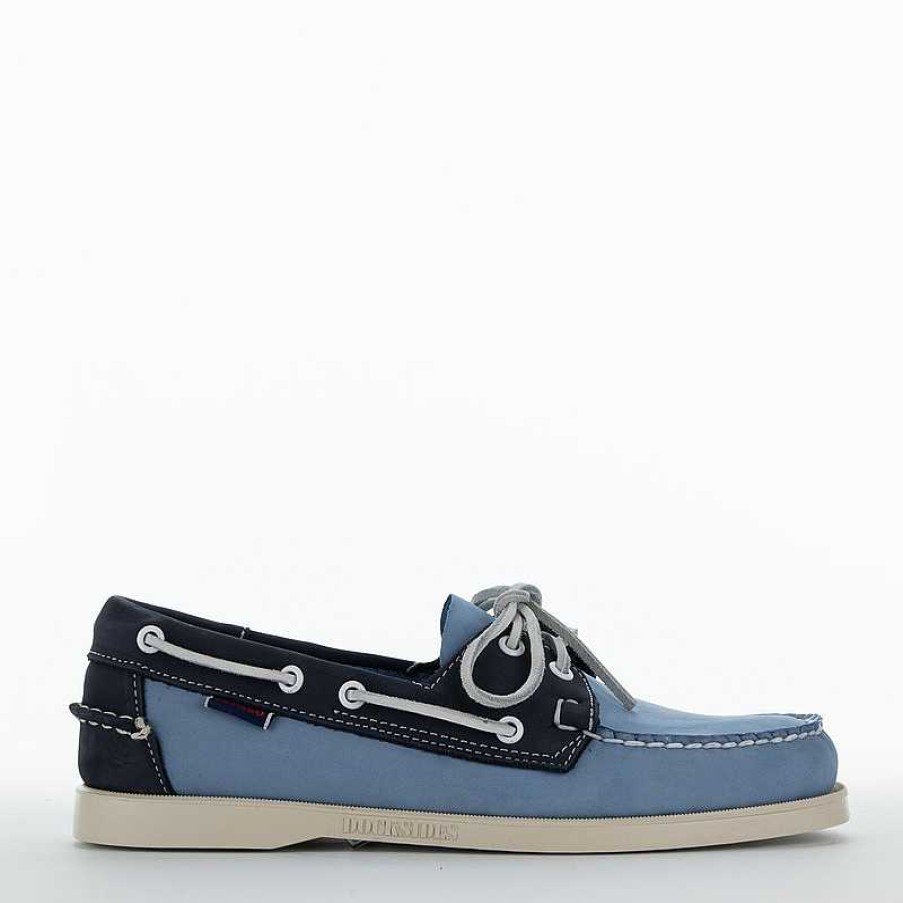 Sebago Bootschoen, Blauw