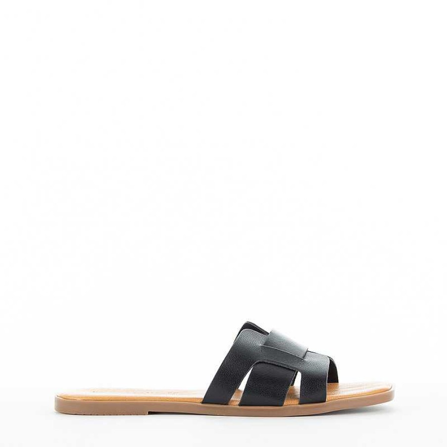 Buffalini Slipper, Zwart