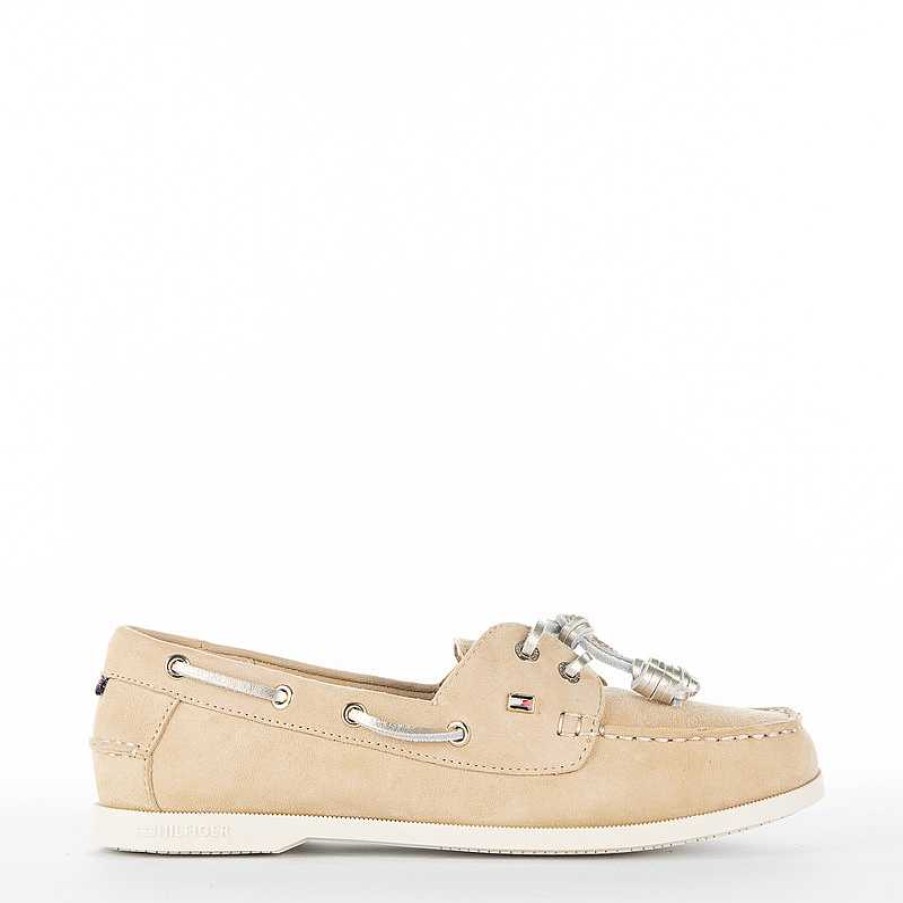 Tommy Hilfiger Bootschoen, Beige