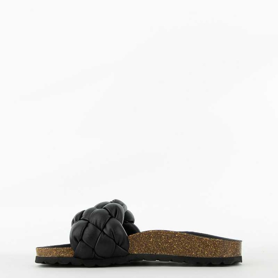 Verbenas Slipper, Zwart