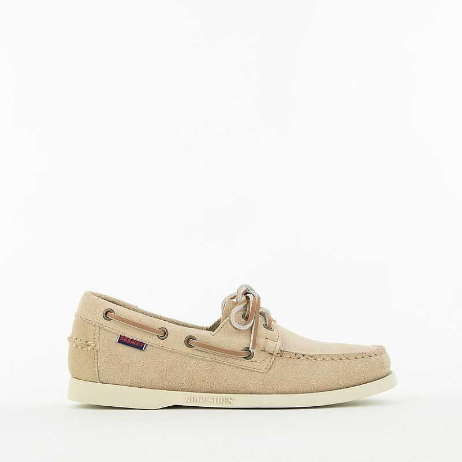 Sebago Bootschoen, Beige