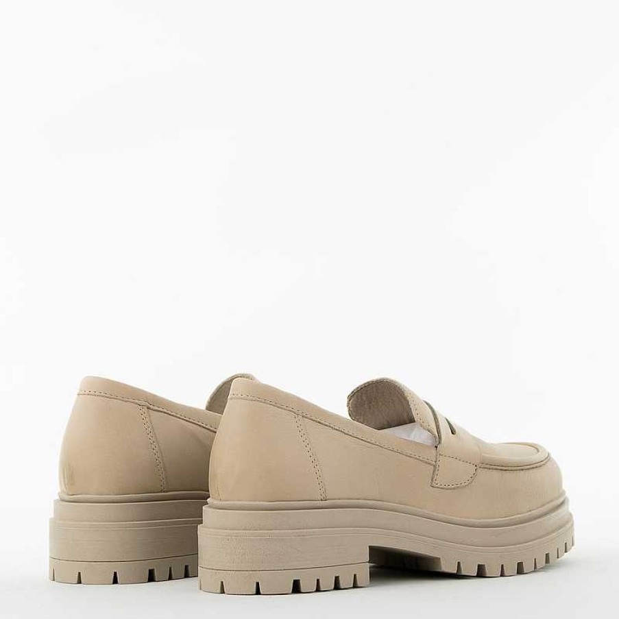 Buffalini Moccasin, Beige